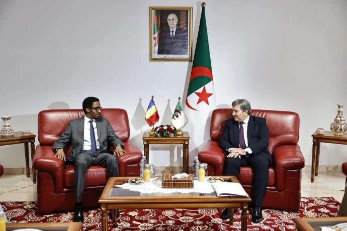 وزير الاتصال يستقبل نظيره التشادي