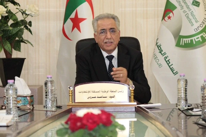 رئيس السلطة الوطنية المستقلة للانتخابات يستقبل رئيس حركة  البناء الوطني