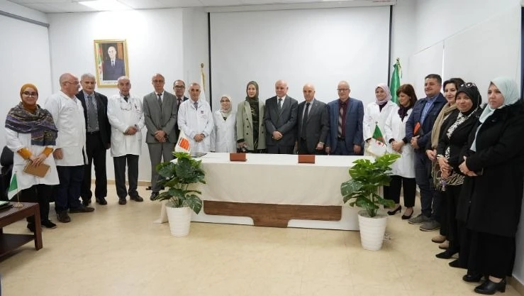 سوناطراك توقع مع وزارة الصحة اتفاقية تمويل لفائدة مستشفى الحروق الكبرى  بزرالدة