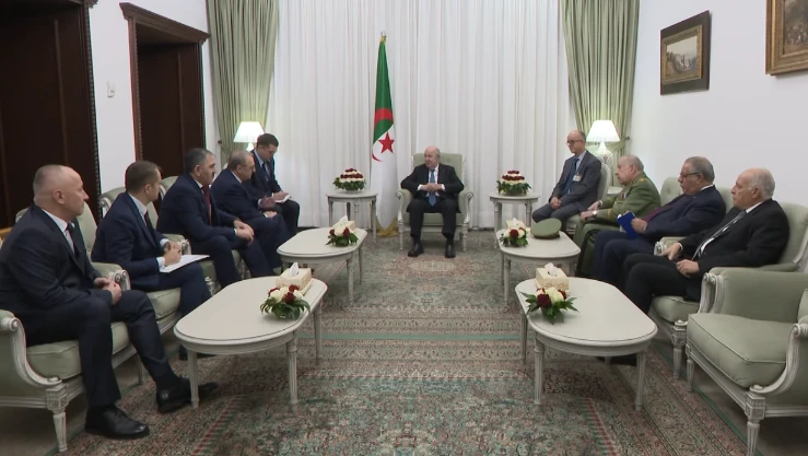 رئيس الجمهورية يستقبل الممثل الخاص للرئيس الروسي للشرق الأوسط وإفريقيا  ونائب وزير الدفاع الروسي