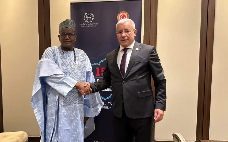 بوغالي يجري بإسطنبول لقاء ثنائيا مع رئيس المجلس الاستشاري لإعادة  التأسيس بجمهورية النيجر