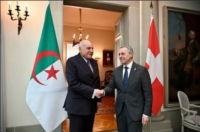 عطاف يجري ببيرن محادثات مع نظيره السويسري