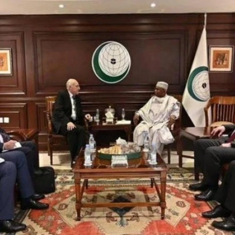 السيد عطاف يستقبل نظيره الصحراوي