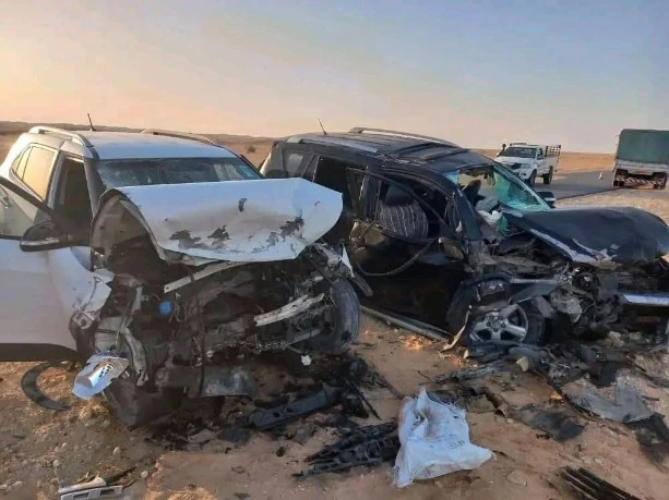 حوادث المرور: وفاة 34 شخصا وإصابة 1729 آخرين خلال أسبوع