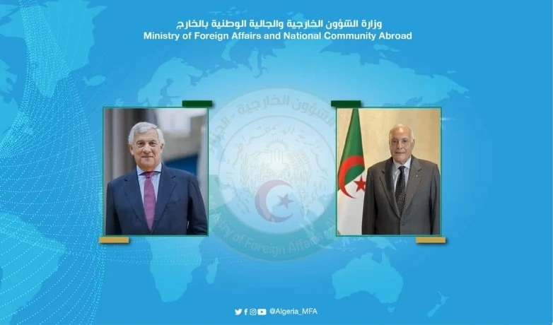 السيد عطاف يتباحث هاتفيا مع نظيره الإيطالي حول الوضع في منطقة الساحل