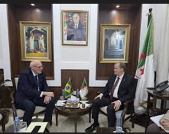 مواصلات سلكية ولاسلكية: زروقي يتحادث ببرشلونة مع نظيريه الصومالي  والموزمبيقي