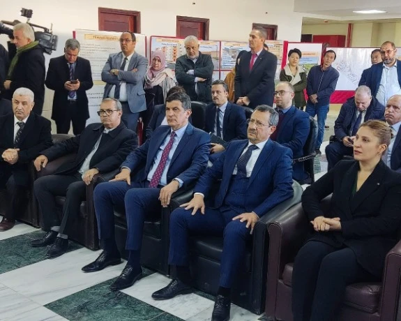 تدشين المدرسة العليا لمناجمنت الأشغال العمومية بالجزائر العاصمة