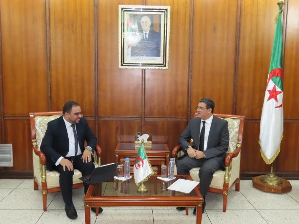 وزير الصحة يستقبل المدير الإقليمي للمركز الإفريقي لمكافحة الأمراض والوقاية  منها لمنطقة شمال إفريقيا