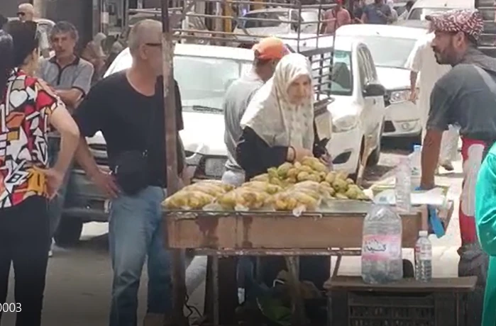 اقبال المواطنين على فاكهة التين الشوكي "الهندي" خلال موسم الصيف