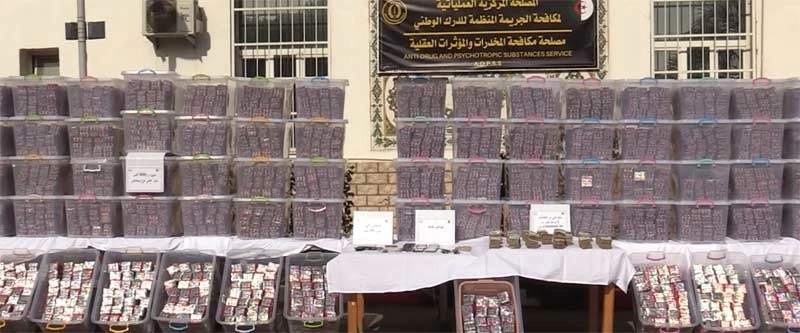 مكافحة المخدرات: الجزائر تزيد في تشديد الخناق على شبكات الجريمة المنظمة  باستهدافها في العمق