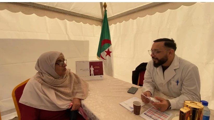 في إطار الاسبوع  الوطني للوقاية : مستشفى   أول نوفمبر  ينظم حملة  توعوية حول أمراض السكري والغدة الدرقية