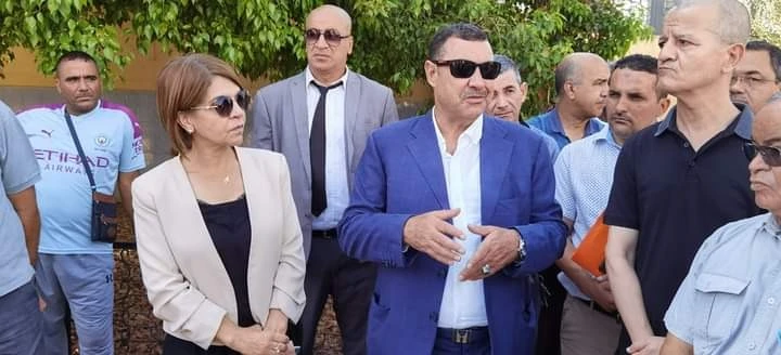 خرجة ميدانية للوالي إلى المؤسسات التعليمية تحضيرا للدخول المدرسي القادم