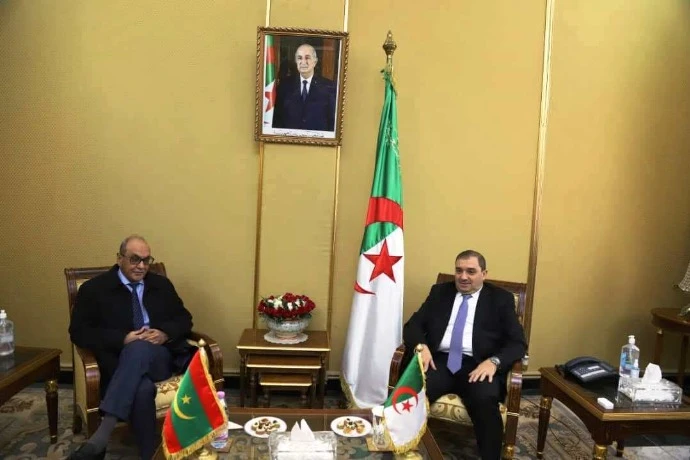 وزيرالعدل يستقبل رئيس المحكمة العليا لموريتانيا
