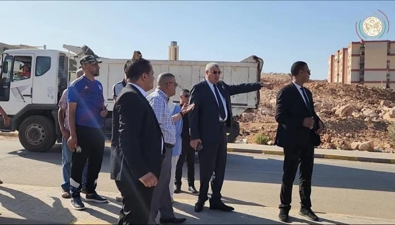 حملة تنظيف واسعة بالقطب العمراني الشهيد أحمد زبانة بمسرغين......جمع 3300 طن من النفايات