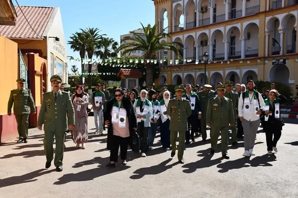 المدرسة العليا للادارة  العسكرية للناحيةالعسكرية الثانية المجاهد أخاموخ الحاج  موسي تنظم  أبوابا مفتوحة  : تكوين نوعي عصري