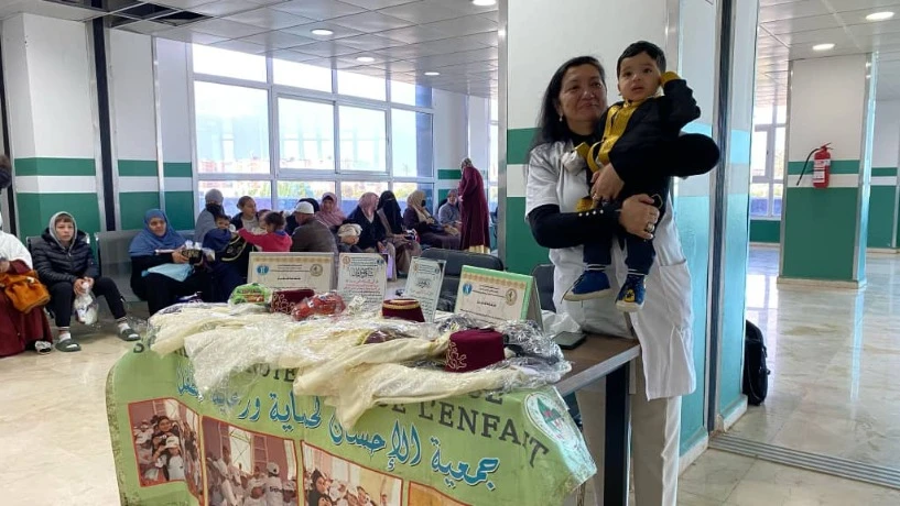 جمعية الإحسان لحماية ورعاية الطفل  : ختان جماعي ل30 طفلا بمستشفى الحروق
