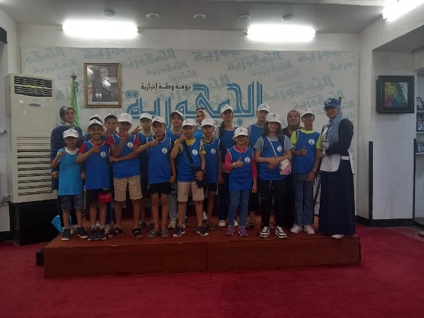 أطفال جمعية "براعم بابا علي للفتح" في ضيافة "الجمهورية"