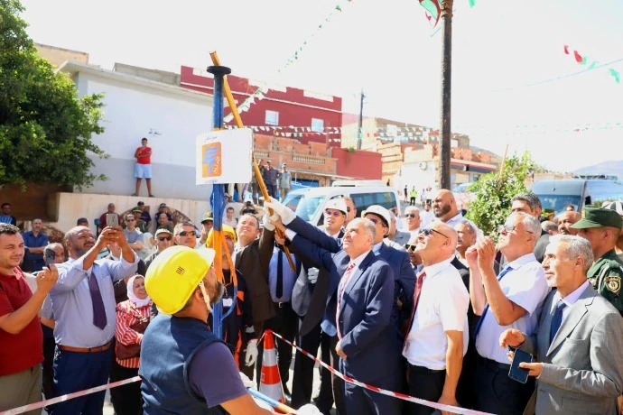 الذكرى 63 للاستقلال: ربط  204 عائلة  بشبكة الغاز الطبيعي بكريشتل