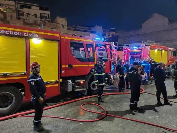 الجزائر العاصمة: 11 قتيلا و19 جريحا في حريق بمؤسسة الطفولة المسعفة بالمحمدية