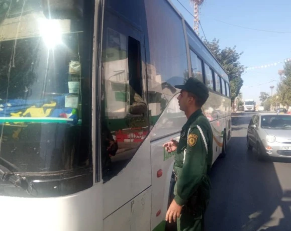 توقيف سائق حافلة لنقل المسافرين كان تحت تأثير المخدرات بغليزان