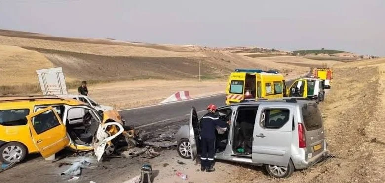 حوادث الطرقات : وفاة 32 شخصا وإصابة 1056 آخرين خلال أسبوع