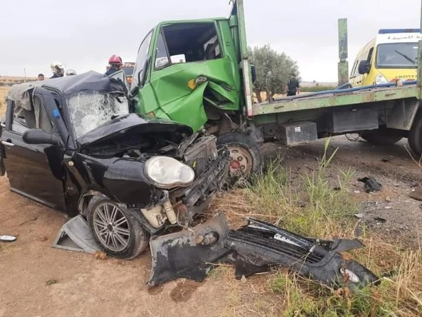وفاة شخص و3جرحى في حادث مرور بسيدي بلعباس.