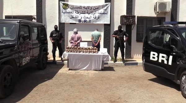 شرطة تلمسان تضبط قرابة 52 كلغ من الكيف المعالج مصدره المغرب