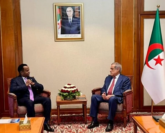 الوزير الأول يستقبل وزير الشؤون الخارجية الصومالي