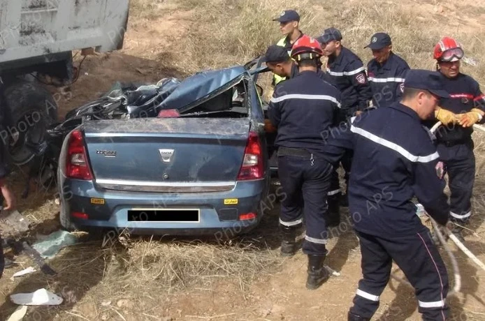 حوادث الطرقات: وفاة 45 شخصا وإصابة 1558 آخرين خلال أسبوع