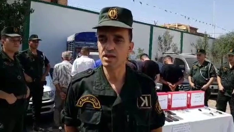 درك غليزان يفكك جمعية أشرار ويطيح بمتورطين في جريمة قتل