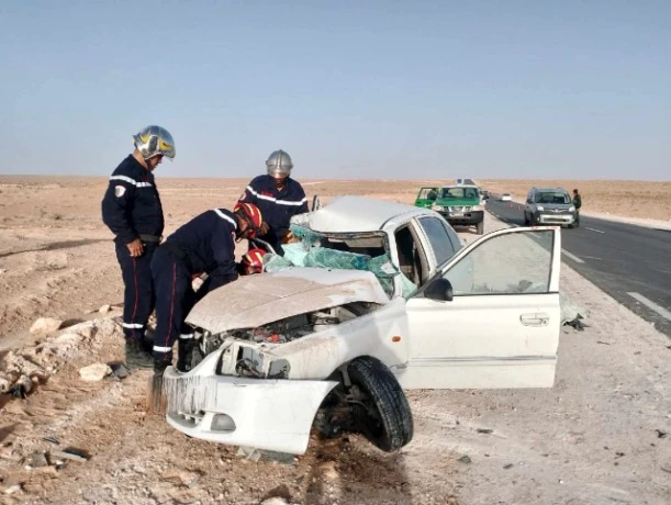 حوادث المرور : وفاة 6 أشخاص وإصابة 294 آخرين خلال ال24 ساعة الأخيرة