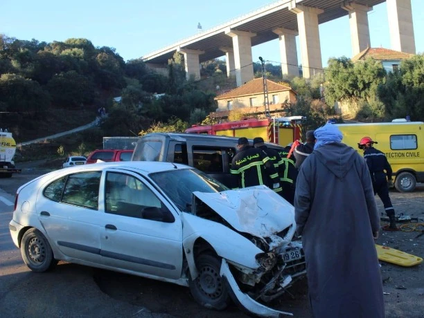 حوادث المرور: وفاة 14 شخصا وإصابة 397 آخرين خلال ال48 ساعة الأخيرة