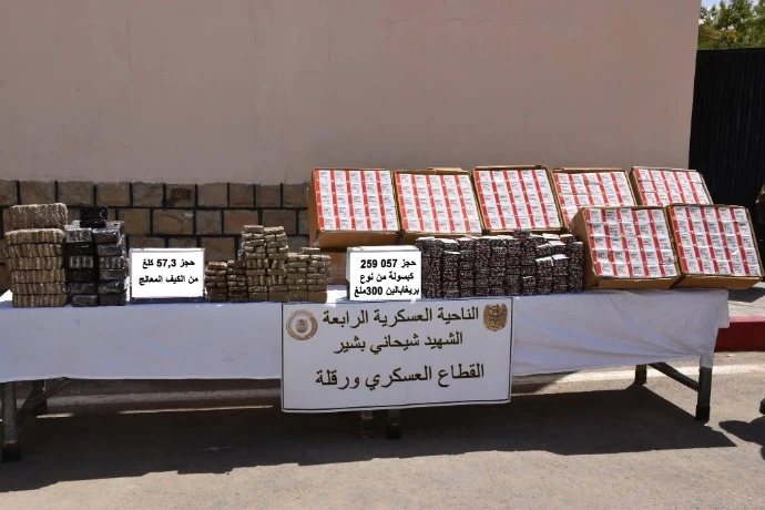 الجيش الوطني الشعبي: إحباط محاولة إدخال أزيد من 5 قناطير من الكيف المعالج  عبر الحدود مع المغرب في أسبوع