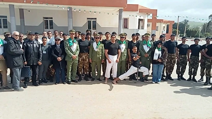 الافتتاح الرسمي للزيارة الموجهة لوسائل الإعلام  لمركز التدريب 552المتخصص في النقل بالناحية العسكرية الثانية