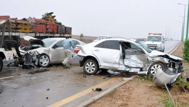 حوادث المرور: وفاة شخص وإصابة 199 آخرين خلال الـ24 ساعة الأخيرة