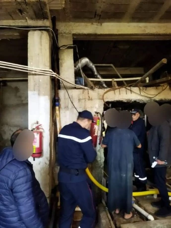 الشلف : انفجار الغاز بحمام يتسبب في وفاة شخص واصابة 7 أخرين