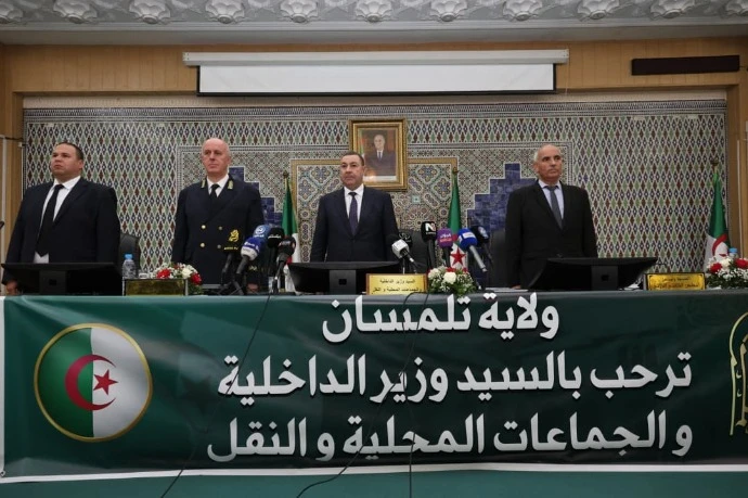 تلمسان: سعيود يشرف على تنصيب بن بابا علي عبد الكريم واليا منتدبا للمقاطعة الإدارية العريشة