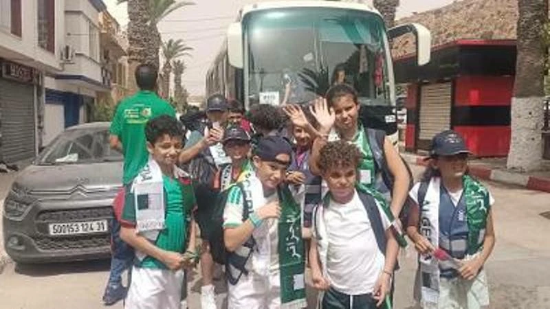 عين تموشنت ...إستقبال أول فوج من أبناء الجالية بالخارج بمخيم بني صاف
