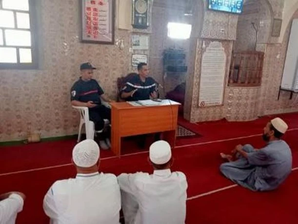 للوقاية من حرائق الغابات بمستغانم : الحماية المدنية تحسّس المواطنين عبر المساجد