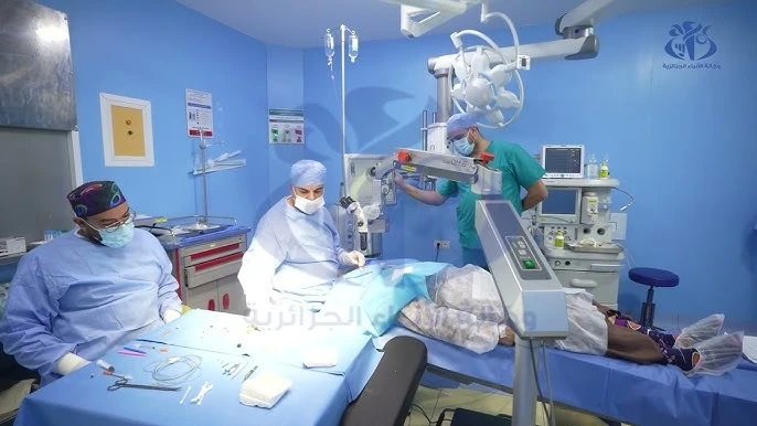 أيام طبية لجراحة العيون بمستشفى الشهيد بجرة عبد القادر بآفلو ...إجراء 60 عملية لمرضى المياه البيضاء