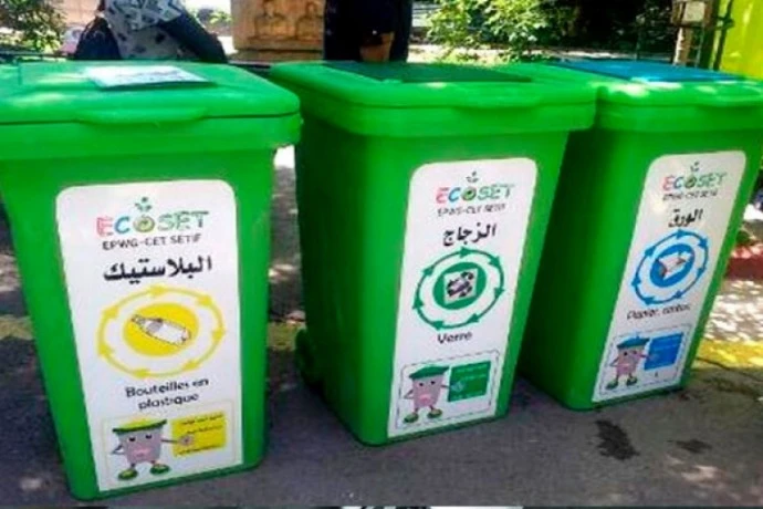 معسكر: انطلاق عملية نموذجية خاصة بالفرز الانتقائي للنفايات المنزلية