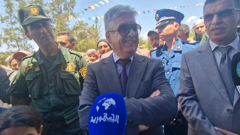 غليزان الوالي  يُعاين مشاريع تنموية بعين طارق وحد الشكالة