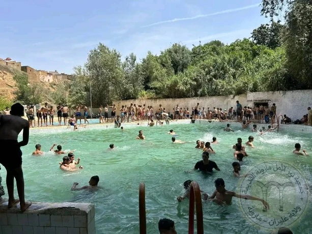 مسبح تامدة العتيق المتنفس  الوحيد لأبناء  مازونة