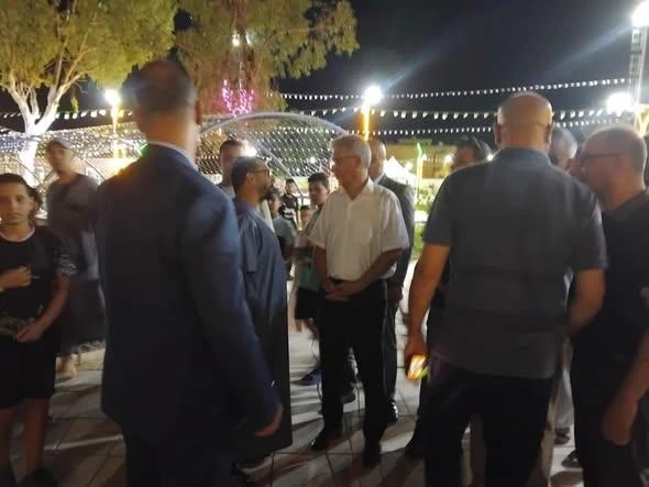 قصر الشلالة ... تدشين ساحة الشهداء بوسط المدينة