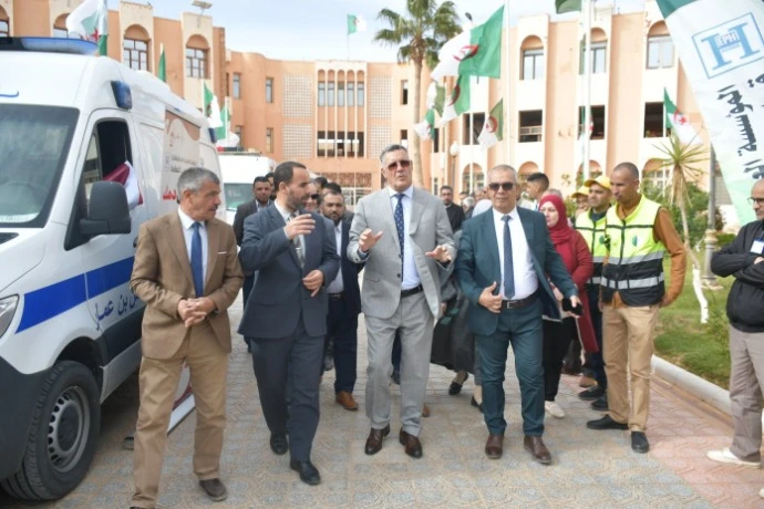 النعامة :انطلاق قافلة طبية نحو بلدية عين بن خليل