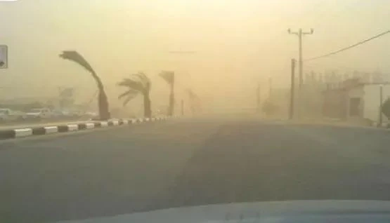 رياح قوية مرتقبة على عدة ولايات جنوبية إلى غاية يوم غد الأحد