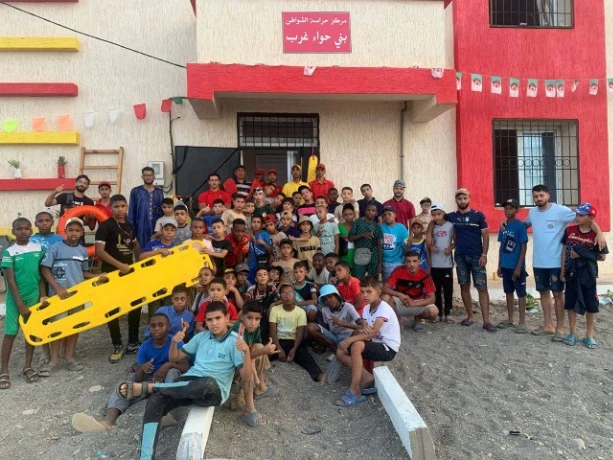 من أجل قضاء عطلة آمنة وممتعة  .. الحماية المدنية  تلتقي بأطفال مخيم "بني حواء