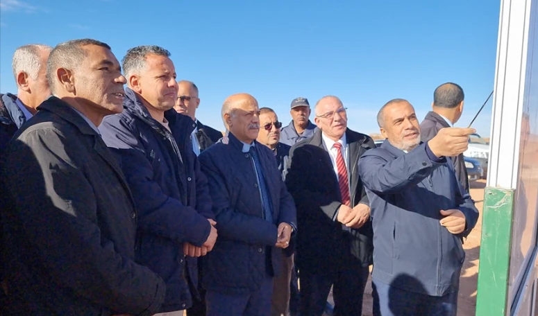 والي البيض بلعريبي يُعاين مشاريع التزوّد بمياه الشرب  ...أوامر بتذليل العقبات التقنية والإدارية