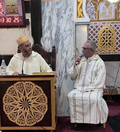 تلمسان:  فرنسي يـشهر إسلامه بمسجد القدس بعين يوسف