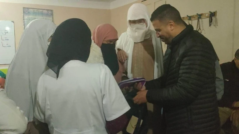 ملحقة محو الأمية بعين فراح..توزيع 150 محفظة على  الدارِسَات